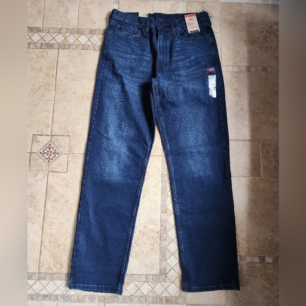 Levi's 550 Relaxed Dark Indigo Straight Jeans